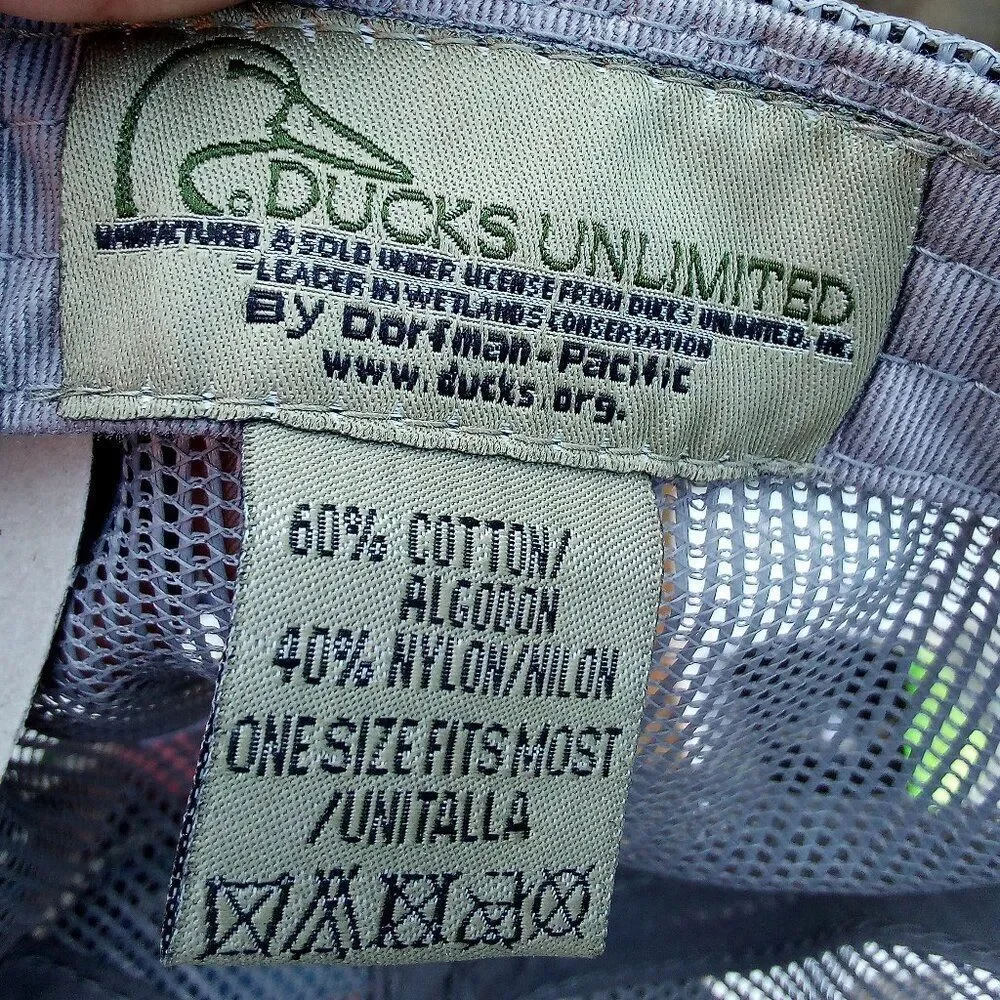 NWT Ducks Unlimited Digital Camouflage Strap Back Hat Pink